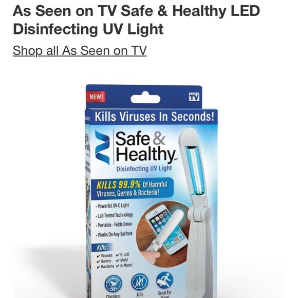 Disinfecting UV light - Picture 7 of 7